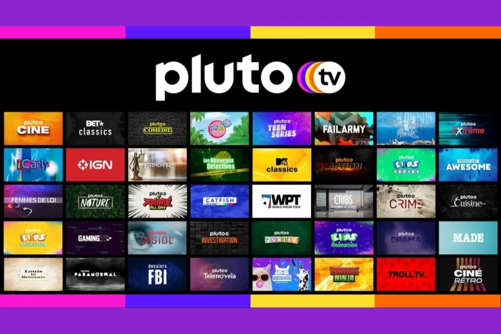 Google TV pela Pluto